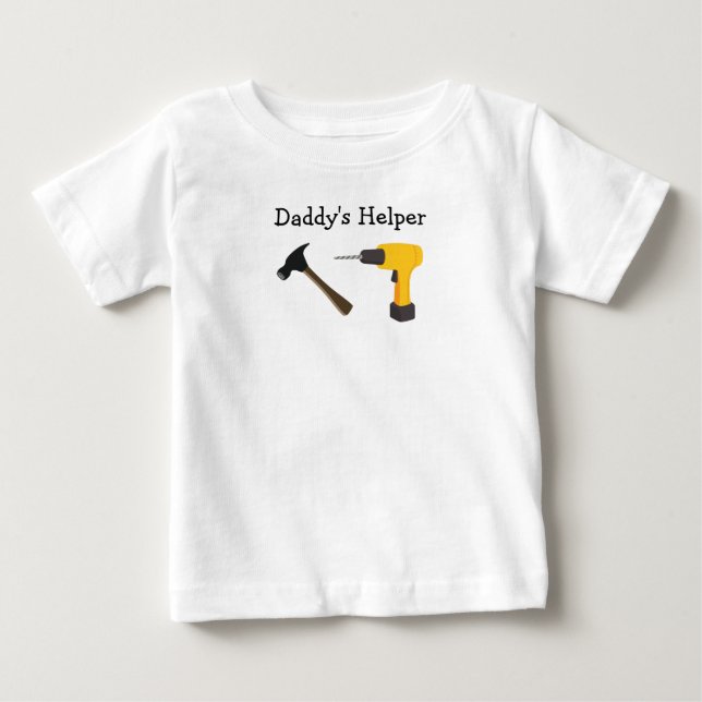 Daddy's Helper Toddler Shirt (Front)