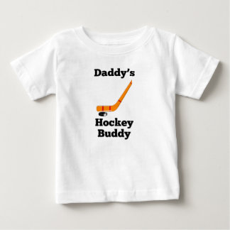Daddy's Hockey Buddy Baby T-Shirt