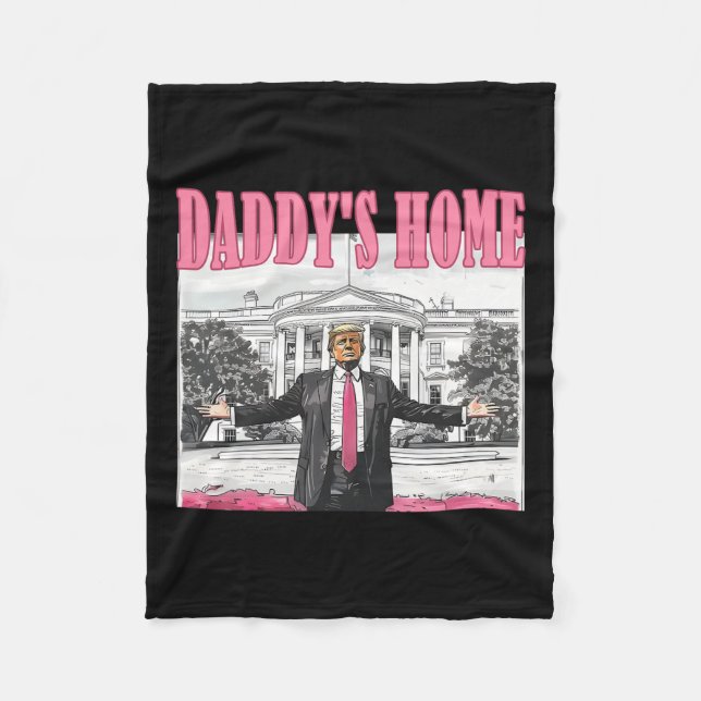 Daddy's Home 2024  Fleece Blanket (Front)