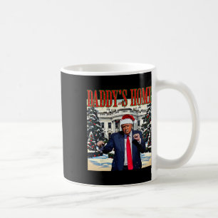 Daddy's Home Christmas Edition White House Trump D Coffee Mug