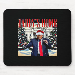 Daddy's Home Christmas Edition White House Trump D Mouse Mat