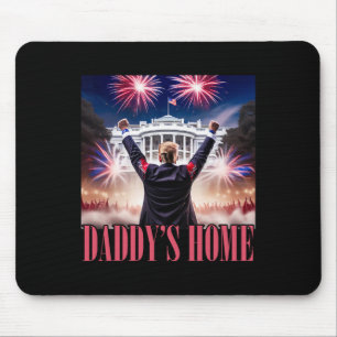 Daddy's Home Trump 2024 Make 4th Of July Great Aga Mouse Mat
