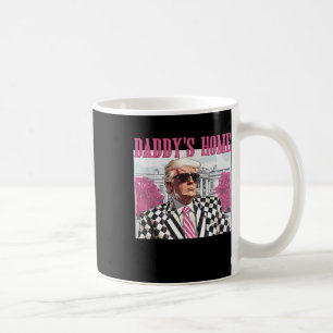 Daddy's Home Trump Pink 2024 Coffee Mug