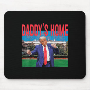 Daddys Home Trump Pink Trump 2024 Take America Bac Mouse Mat