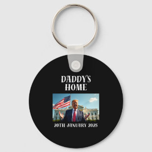 Daddy's Home Trump Shirt Key Ring
