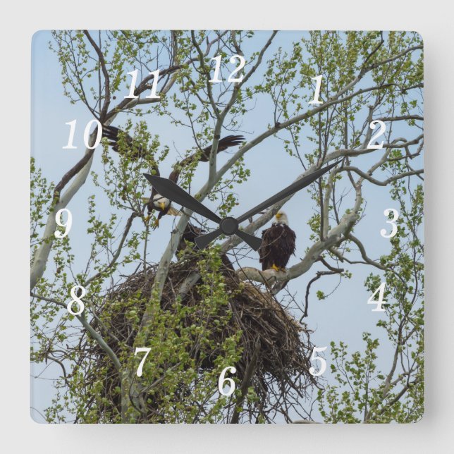 Daddys Home Wall Clock (Front)