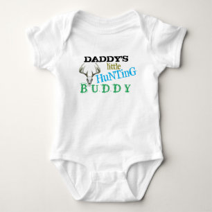 Daddys Hunting Buddy Baby Bodysuit