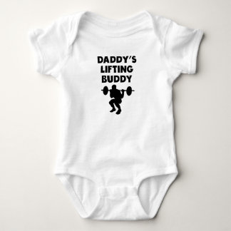 Daddy's Lifting Buddy Baby Bodysuit
