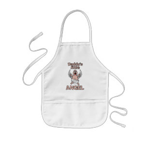 Daddy's Little Angel apron
