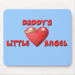 Daddy's Little Angel Mouse Mat