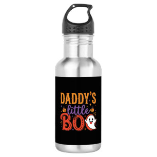 Daddy's Little Boo Halloween Ghost Design 532 Ml Water Bottle