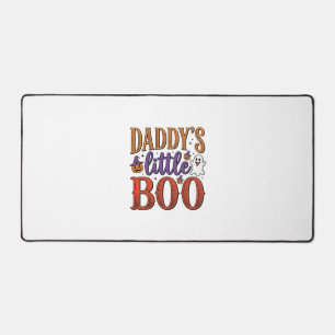 Daddys Little Boo Vintage Halloween Desk Mat
