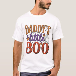 Daddys Little Boo Vintage Halloween T-Shirt