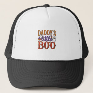 Daddys Little Boo Vintage Halloween Trucker Hat
