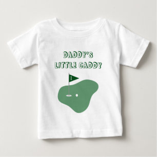 Daddy's Little Caddy Golf Boy Baby T-Shirt