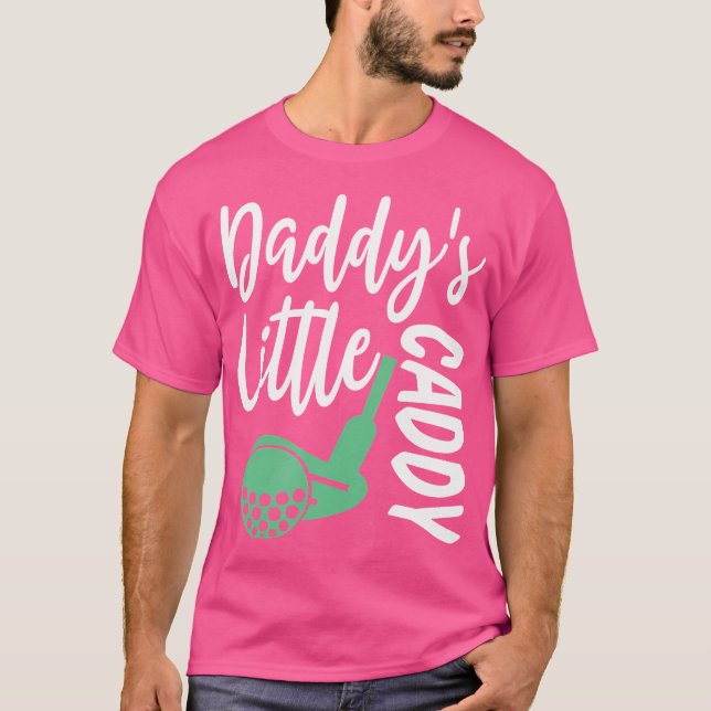 Daddys Little Caddy Mini Golf T-Shirt (Front)