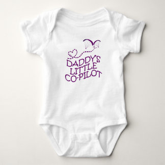 Daddys Little Co-Pilot Paragliding Baby Bodysuit