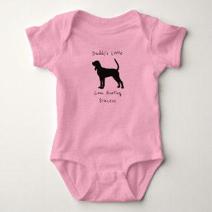 Daddy's Little Coon Hunting Princess Baby Bodysuit