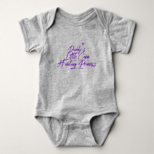 Daddy's Little Coon Hunting Princess Girl Baby Bodysuit