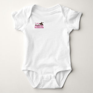 Daddy's Little Cowgirl Baby Bodysuit