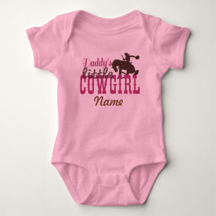 "Daddy's Little Cowgirl" Tutu Bodysuit