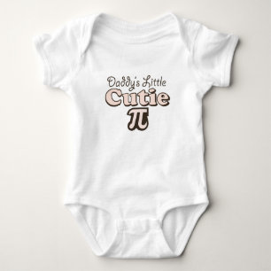 Daddy's Little Cutie Pi Infant Creeper