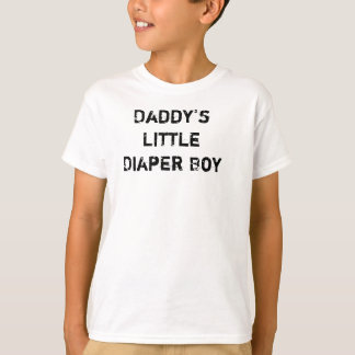 Daddy's Little Diaper Boy T-Shirt