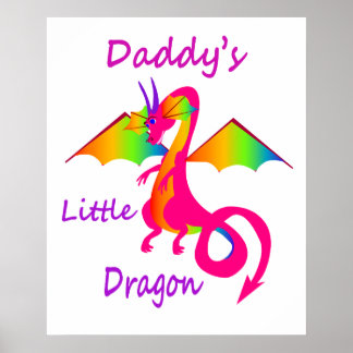 Daddy's Little Dragon Poster