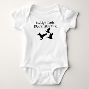 Daddys Little Duck Hunter Baby Bodysuit