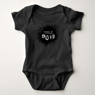 Daddy's Little Emo Kid Baby Bodysuit