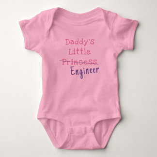 Daddy's Little Engineer Baby Bodysuit