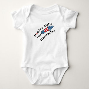 Daddy's Little Firecracker Baby Bodysuit