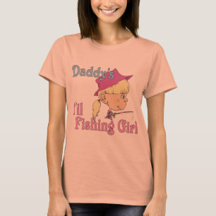 Daddy's Little Fishing Girl T-Shirt