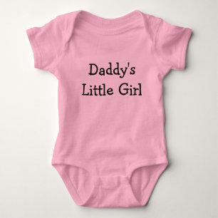 Daddy's Little Girl Baby Bodysuit