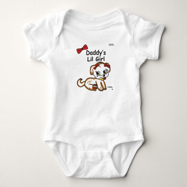 Daddy's Little Girl Bodysuit (Front)