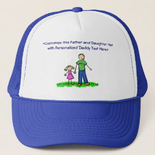Daddy's Little Girl Custom Cap or Hat (Blonde)