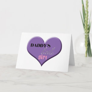 Daddy's Little Girl - Happy Father's Day Card