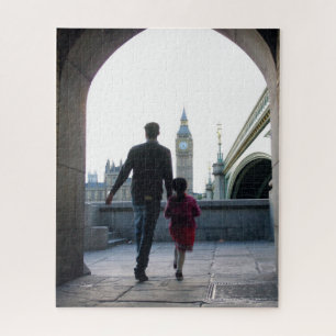 Daddy's Little Girl - London - 16x20 - 520 pc Jigsaw Puzzle