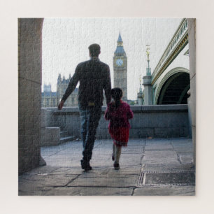 Daddy's Little Girl - London - 20x20 - 676 pcs Jigsaw Puzzle