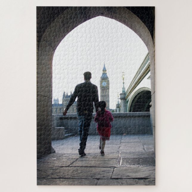 Daddy's Little Girl - London - 20x30 - 1014 pc Jigsaw Puzzle (Vertical)