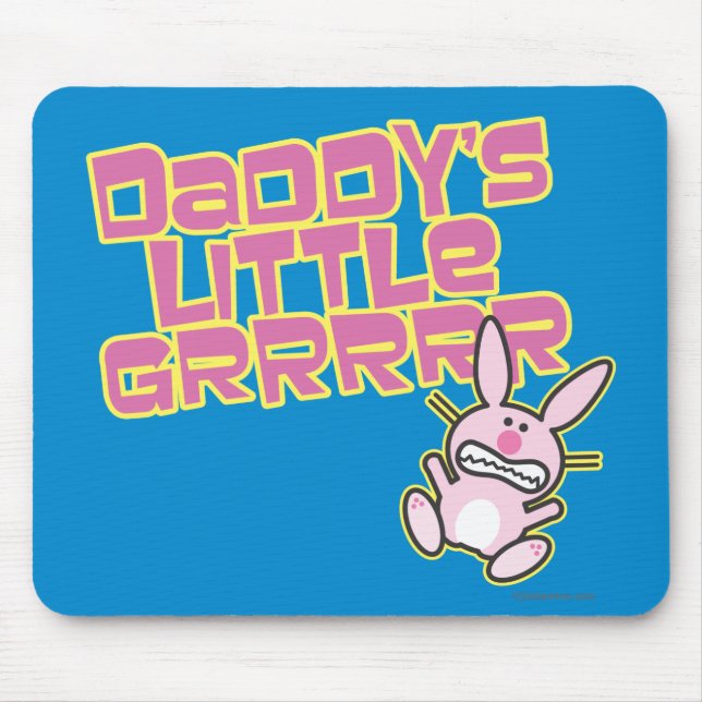Daddy's Little Girl Mouse Mat (Front)