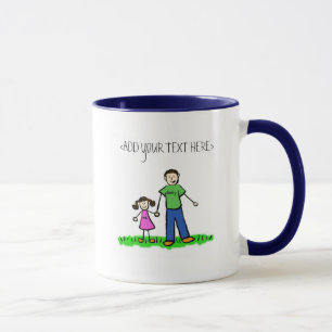 Daddy's Little Girl Mug (Brunette)