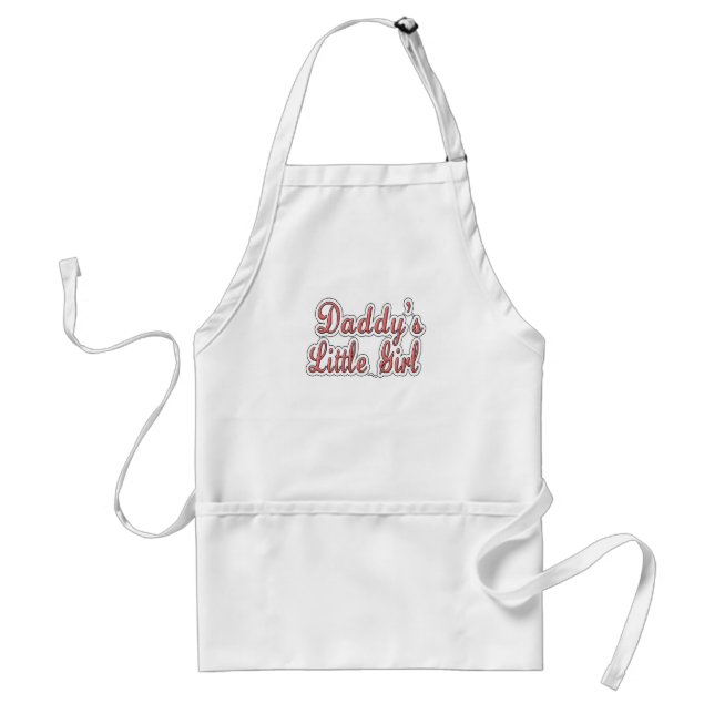 Daddy's Little Girl Standard Apron (Front)