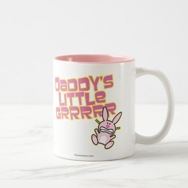 Daddy's Little Girl Two-Tone Coffee Mug (Right)