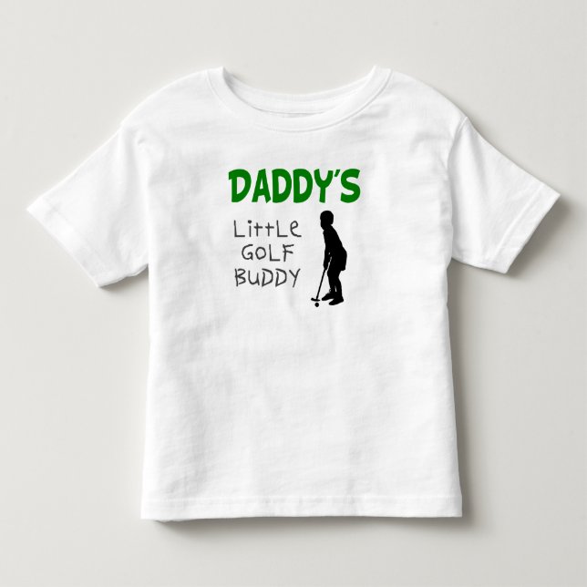 Daddy's Little Golf Buddy T-shirts (Front)