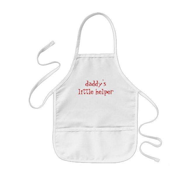 "daddy's little helper" apron (Front)