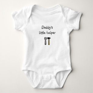 Daddy's Little Helper Babygrow, Bodysuit, OnePiece Baby Bodysuit