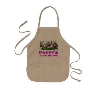 Daddy's Little helper Kids Apron