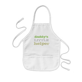 daddy's little helper kids apron unisex boy girl