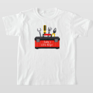Daddy's Little Helper Toddler Shirt, Father's Day  T-Shirt
